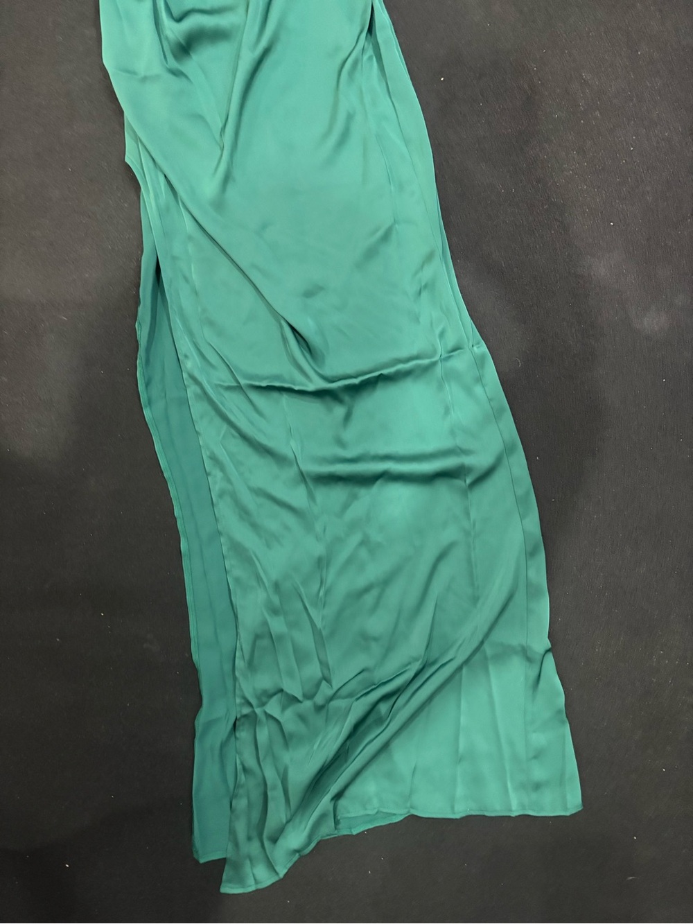 White Fox Boutique One In A Million Maxi Dress Emerald Sz S - Picture 8 of 14